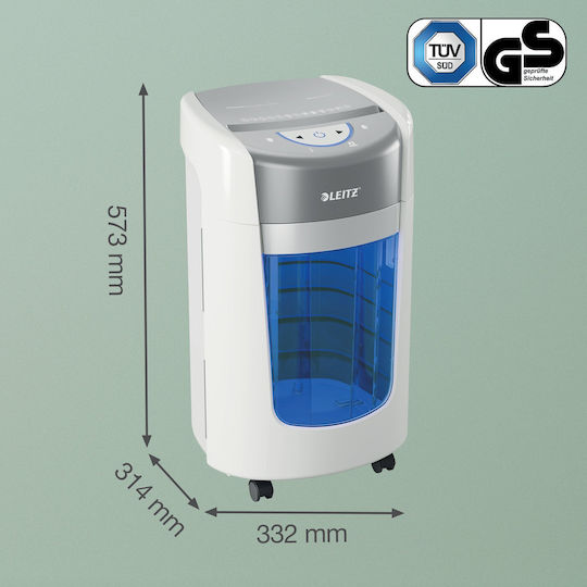 Leitz Micro Cut 6-Sheet Paper Shredder