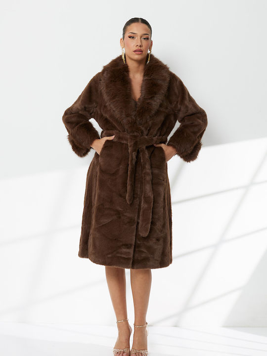 Women's Short Fur Brown
