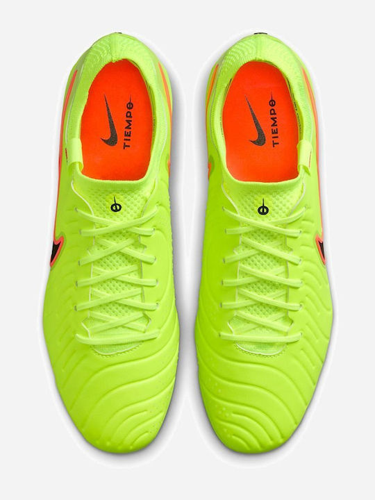 Nike Tiempo Legend 10 Elite Football Shoes with Cleats Green