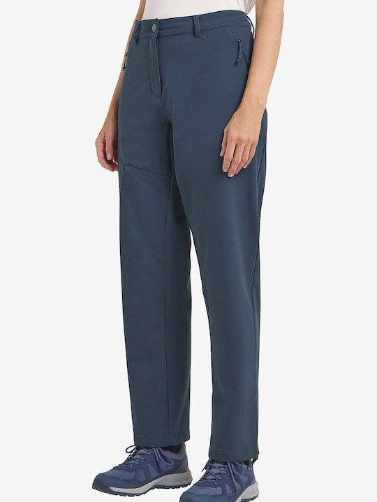 Jack Wolfskin Trail Women's Hiking Long Trousers Blue