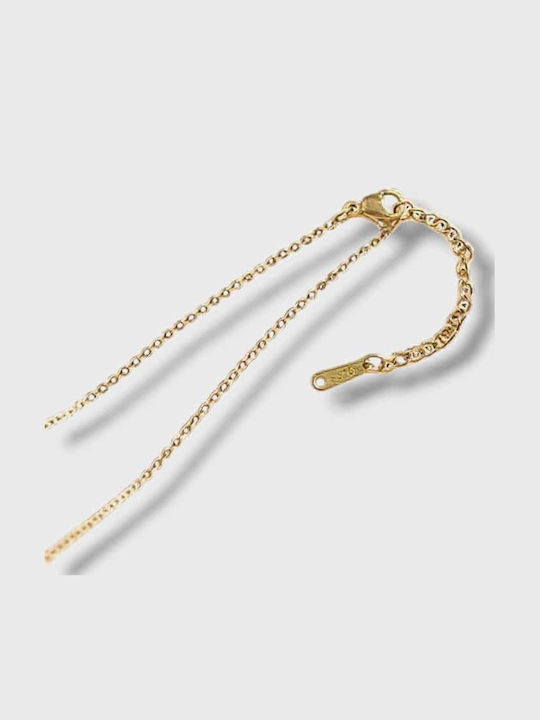 Rebekka Necklace Made Of Gold Plated Steel