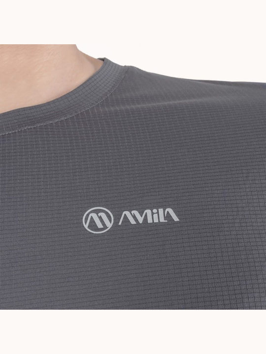 Sportliches T-Shirt Graphit