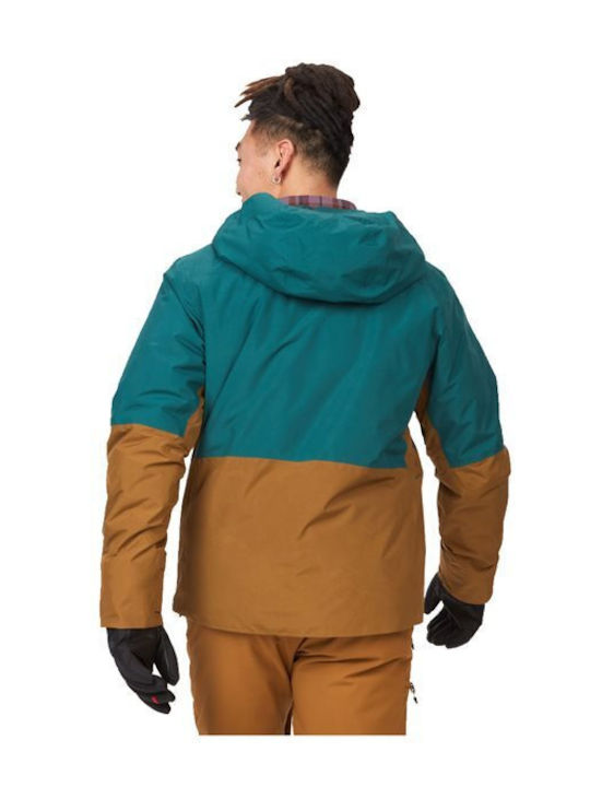 Marmot M15906-22467 Ανδρικό Μπουφάν Gore-Tex για Σκι & Snowboard Τιρκουάζ