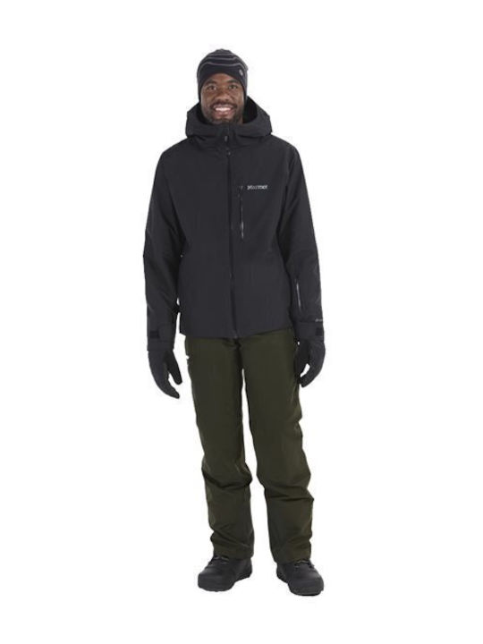 Marmot M15906-001 Ανδρικό Μπουφάν Gore-Tex για Σκι & Snowboard Μαύρο