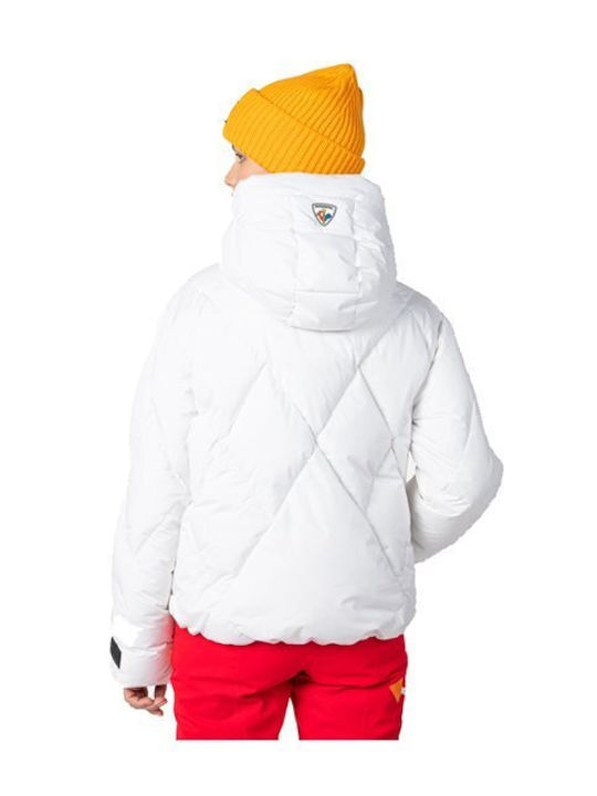 Rossignol RLNWJ32-100 Женско Яке за Ски и Сноуборд Бял Rossignol RLNWJ32-100 Женско Яке за Ски и Сноуборд Бял