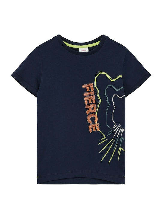 Παιδικό T-shirt Navy Μπλε