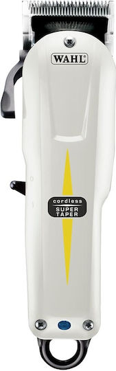 Wahl Professional Super Taper Презареждаема Машинка За Подстригване Бяла