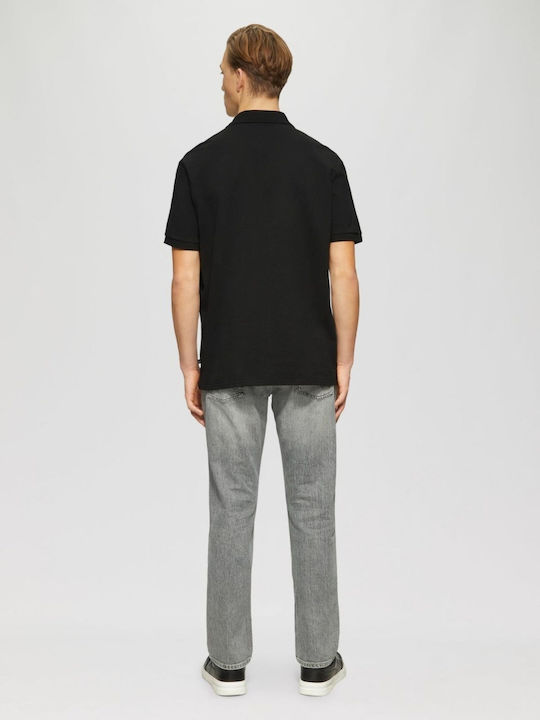 Polo Short Sleeve Blouse Black