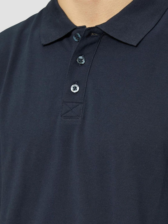 Men's Short Sleeve Polo Shirt Dark Navy