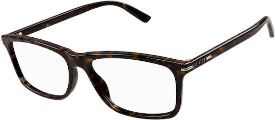 Gucci Men's Acetate Brown Tortoise Gucci GG1447O 002
