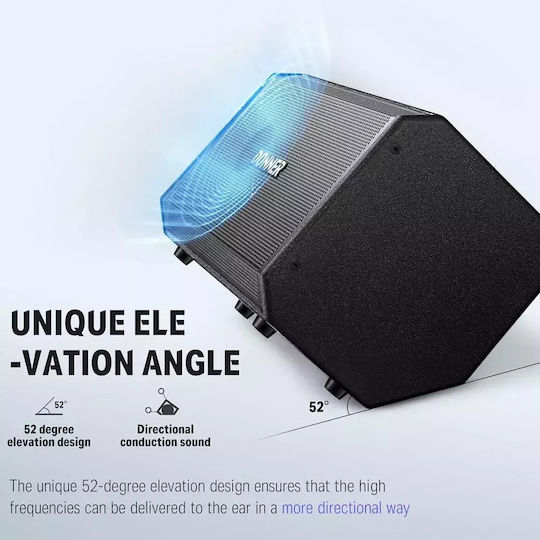 Donner DDA-80 EC1738 Active Speaker PA 80W with Woofer 8"