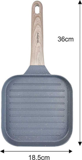 Klausberg Grill made of Cast Aluminum with Non-Stick Coating 36cm