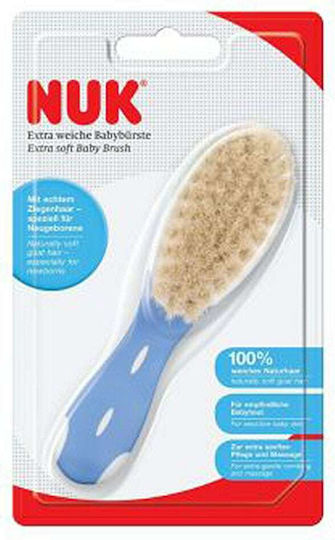 Nuk Βρεφική Βούρτσα Soft Blue