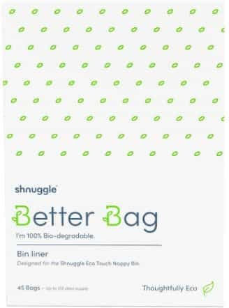 Shnuggle Shnuggle Replacement Bags for Green Nappy Bin 45 Pieces
