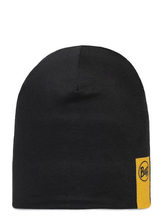 Ecostretch Beanie Unisex Beanie Knitted in Black color