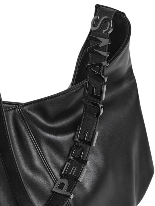 Women's Black Shoulder Bag