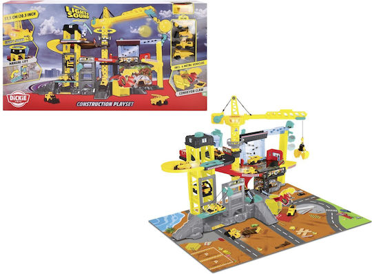 Dickie Toys Πίστα Εργοτάξιο 4 Δομικά Οχήματα – 203339001