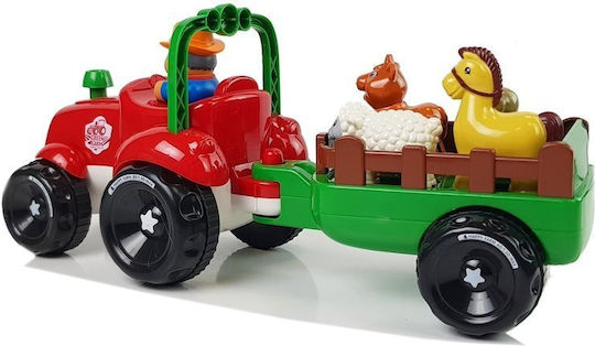 Tractor Sport Lean Trailer Sound Lights Batteries Animal Chicks