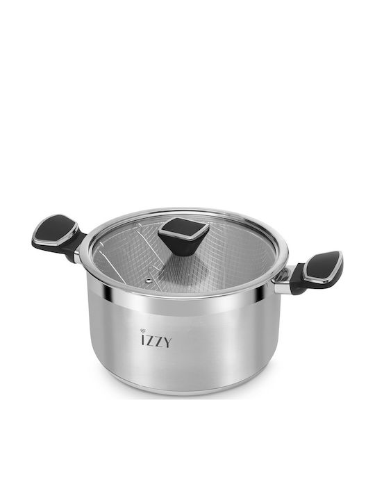 Izzy Top Chef Неръждаема Фритюрна Тенджера 24см