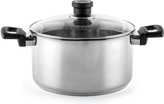 Luigi Ferrero Βαθιά Ανοξείδωτη Κατσαρόλα 5.4lt / 24cm