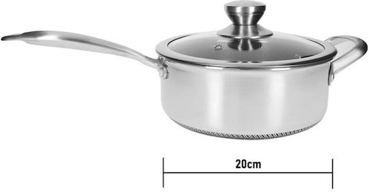 Cheffinger Κατσαρολάκι Γάλακτος 20cm