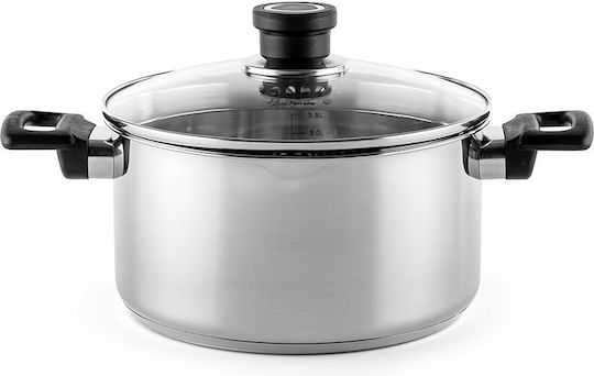 Luigi Ferrero Sophia Oală Adâncă Din Oțel Inoxidabil 3.2lt 20cm