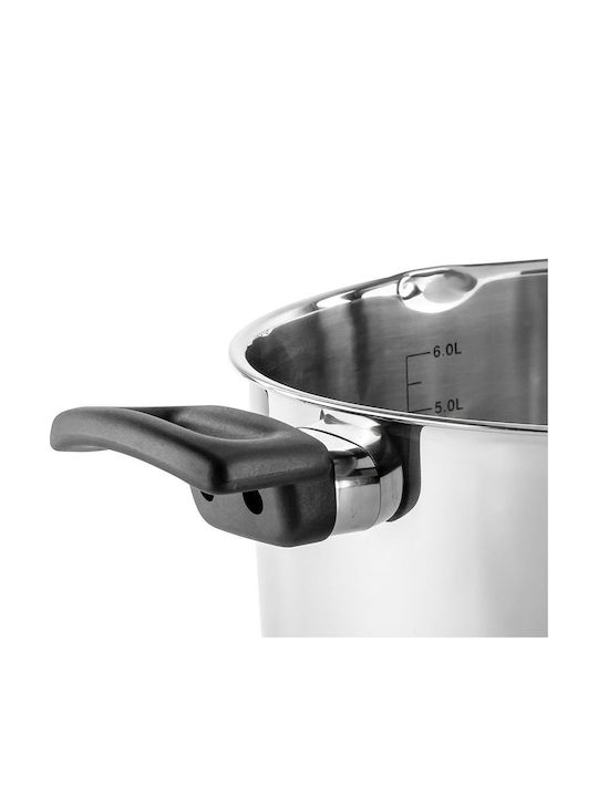Luigi Ferrero Deep Stainless Steel Pot 7lt / 26cm