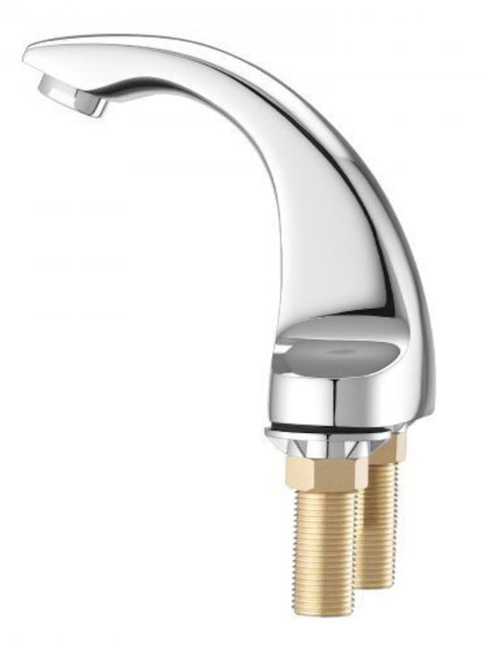 Vevor Mixing Sink Faucet with Photocell Sensor Silver