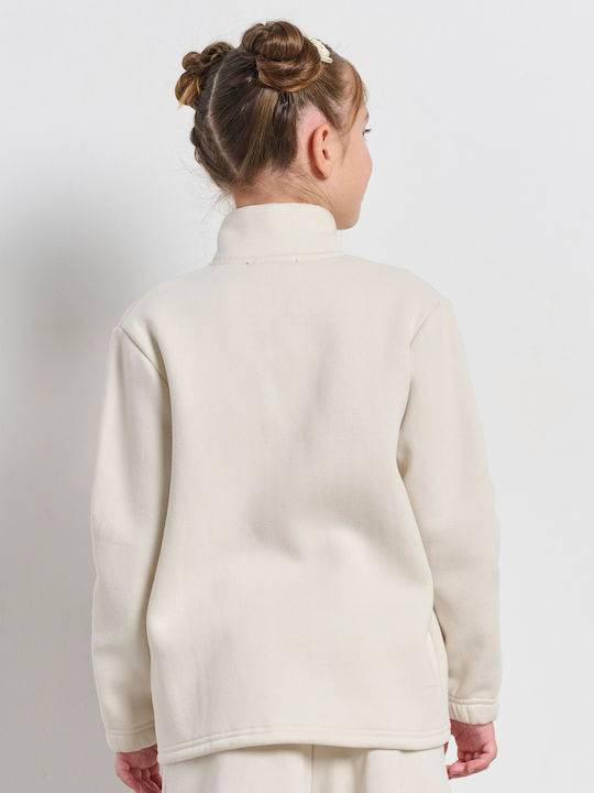 Athletic Kids Cardigan Cotton Porcelain Less Is More Minime