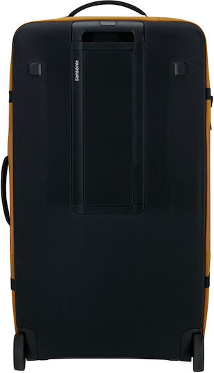 Samsonite Armox Сак Вояж Жълт с колела Текстилен