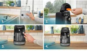 Bosch Finesse Кафемашина за капсули Tassimo Черна