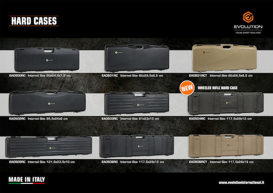 Evolution Rifle Hard Case Weapon Case Internal Size 86x24.5x7.5