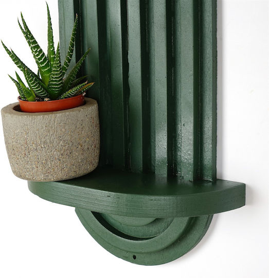 Raft De Perete Verde 20x9x40cm