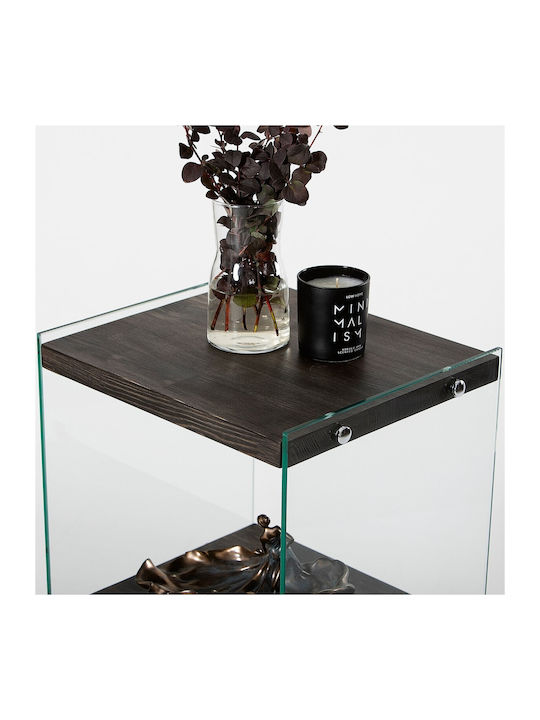 Anthracite Bookcase 40x35x80cm