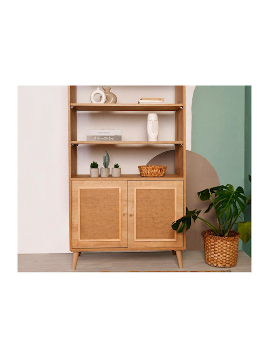 Βιβλιοθήκη Jut Oak 90x40x110εκ.