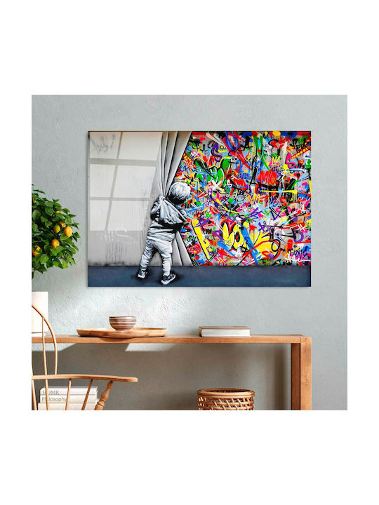 Wallity Painting Glass 100x70cm