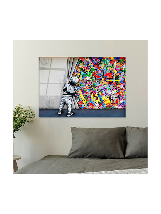 Wallity Painting Glass 100x70cm