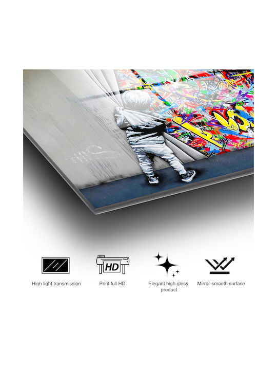 Wallity Painting Glass 100x70cm