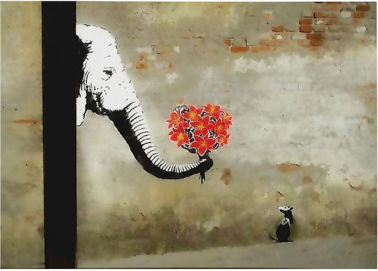 Wallity Gemälde auf Leinwand 100x70cm