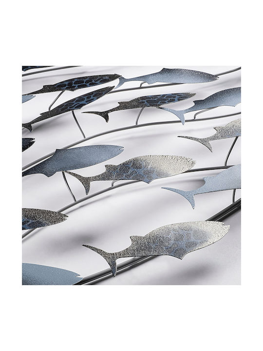 Wanddekoration Fische 930dyu1274 94x4x58cm Multi Wallity Metall