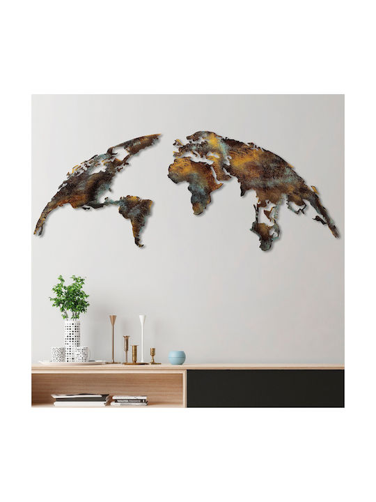 Wallity Copper Metallic Wall Decor 150x59cm