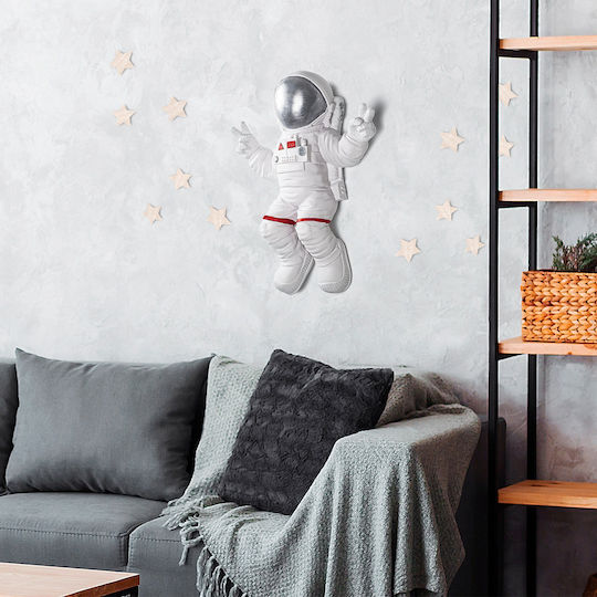 Wallity Wall Decor Peace White Made of Plastic 47x10x35cm