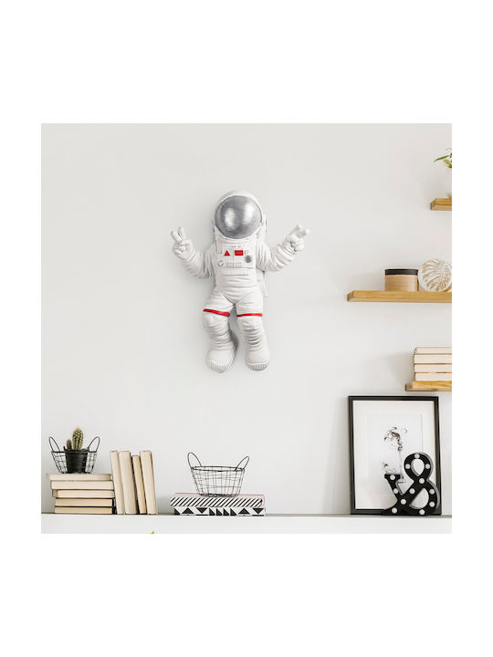 Wallity Wall Decor Peace White Made of Plastic 47x10x35cm