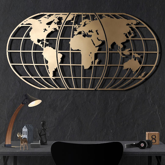 Wallity Διακοσμητικό Τοίχου από Μέταλλο 120x60cm Wallity Διακοσμητικό Τοίχου από Μέταλλο 120x60cm