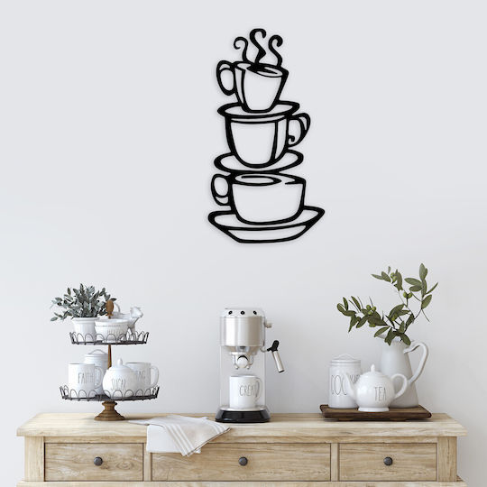 Wallity Silhouette Coffee 75x40cm Wallity Silhouette Coffee 75x40cm