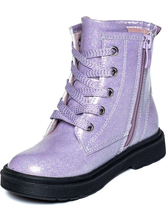 Kinderstiefeletten Lila