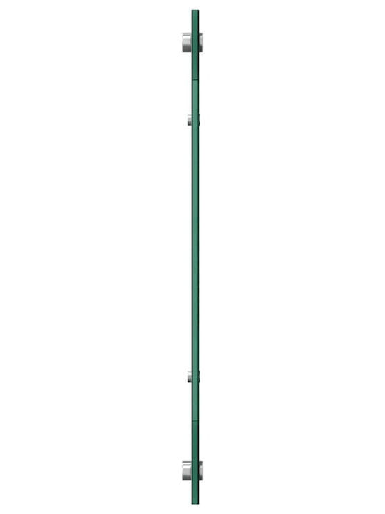 Vidaxl Kitchen Back Panel White 100 x 50 x 0.8 cm Tempered Glass