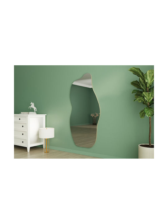Καθρέπτης Τοίχου Ralia 116sam1191 70x2,2x175cm Sand Hanah Home Mdf