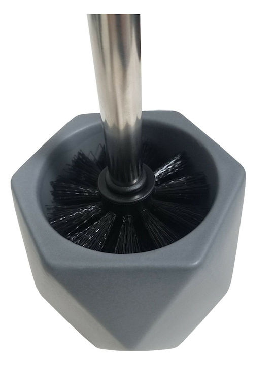Evideco Inox Badezimmer Toilettenbürste Gray