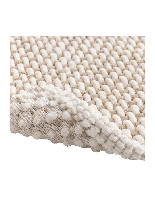 Atmosphera Bath Mat Rafael Sable Beige 50x80cm